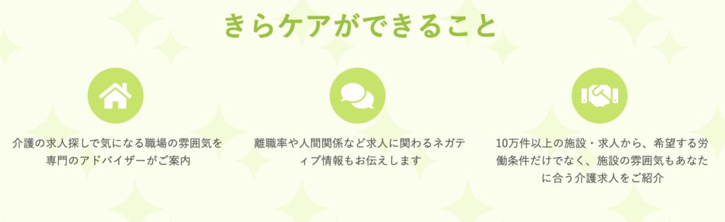 きらケアのサポート